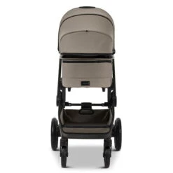 Moon Gio Plus Kombi-Kinderwagen Mud/black Chrome Zubehör Bundle -Kinderreise Angebote Store k24 gioplus 64940610 wanne mud 622 1 front 1