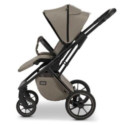 Moon Piú Kombi-Kinderwagen Mud/black Chrome Zubehör Bundle -Kinderreise Angebote Store k24 piu 64960630 sportsitz mud 622 7 left 1