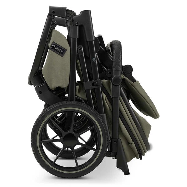 Moon Piú Kombi-Kinderwagen Moss Green/black Matt Zubehör Bundle 12 Moon Piú Kombi-Kinderwagen Moss Green/black Matt Zubehör Bundle – Bild 12