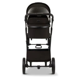 Moon Piú Kombi-Kinderwagen Black/black Matt Zubehör Bundle -Kinderreise Angebote Store k24 piu 64960630 wanne black 633 5 back 1