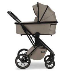 Moon Piú Kombi-Kinderwagen Mud/black Chrome Zubehör Bundle -Kinderreise Angebote Store k24 piu 64960630 wanne mud 622 3 right 1