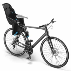 Thule RideAlong Lite Fahrradkindersitz Dunkelgrau Die Sichere Transportmöglichkeit -Kinderreise Angebote Store large thule ridealonglite darkgray onbike iso 100109