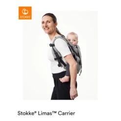Stokke® Limas™ Flex Babytrage Floral Slate -Kinderreise Angebote Store limasflex slatemel onbuhimo 220425 0718 rt 1 1