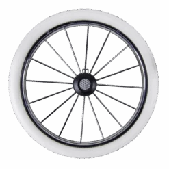 HESBA Condor Coupe Kinderwagen Außen 503 Innen 173 Räder Weiß 25 Cm, Ledergriff Hellbraun -Kinderreise Angebote Store metallspeichenrad eva 250