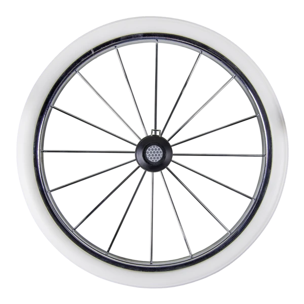 HESBA Condor Coupe Kinderwagen Außen 767 Innen 109 Räder Weiß 30 Cm, Ledergriff Grau 4 HESBA Condor Coupe Kinderwagen Außen 767 Innen 109 Räder Weiß 30 Cm, Ledergriff Grau – Bild 4