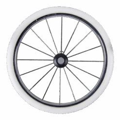 HESBA Condor Coupe Kinderwagen Außen 529 Innen 101 Teilleder Räder Weiß 30 Cm, Ledergriff Weiß -Kinderreise Angebote Store metallspeichenrad eva 300 1 1 1 1