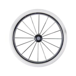 HESBA Condor Coupe Kinderwagen Außen 517 Innen 109 Räder Weiß 30 Cm, Ledergriff Weiß -Kinderreise Angebote Store metallspeichenrad eva 300 gr 16