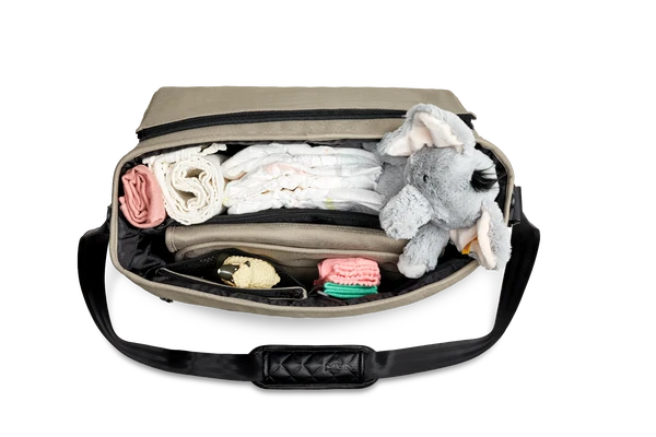 Moon Premium Wickeltasche Mud Mit Wickelauflage, Geldtasche & Befestigungssystem 5 Moon Premium Wickeltasche Mud Mit Wickelauflage, Geldtasche & Befestigungssystem – Bild 5