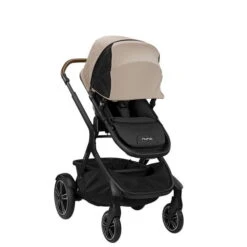 Nuna DEMI Grow Kinderwagen Timber Inkl. Fußsack, Regenverdeck, Adapter, Einkaufskorb -Kinderreise Angebote Store nuna demigrow timber angle dd gl