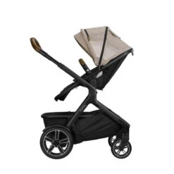 Nuna DEMI Grow Kinderwagen Timber Inkl. Fußsack, Regenverdeck, Adapter, Einkaufskorb -Kinderreise Angebote Store nuna demigrow timber profile single apc fp gl