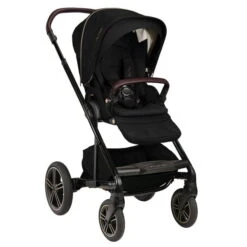 Nuna MIXX Next Kinderwagen Riveted Inkl. Fußsack, Regenverdeck, Adapter
