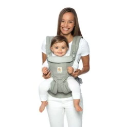 Ergobaby Omni 360 Cool Air Mesh Chambray Babytrage -Kinderreise Angebote Store omni 2 17