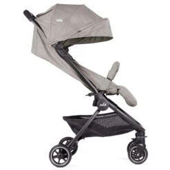 Joie Pact Buggy Gray Flannel Inkl. Regenverdeck -Kinderreise Angebote Store pact grayflanell profile