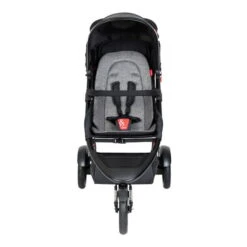 Phil&teds Dot Buggy Inklusive Sitzauflage Charcoal -Kinderreise Angebote Store phil teds dot buggy in charcoal grey colour front view 1