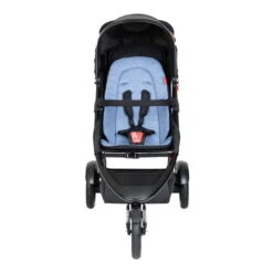 Phil&teds Dot Buggy Inklusive Sitzauflage Sky -Kinderreise Angebote Store phil teds dot buggy in sky blue front view 1