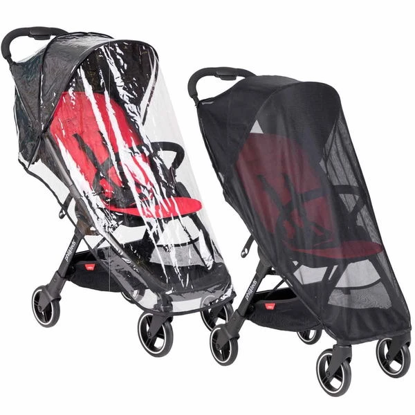 Phil&teds Allwetterschutz Set Für Go Regenverdeck & Sonnenschutz 1 Phil&teds Allwetterschutz Set Für Go Regenverdeck & Sonnenschutz