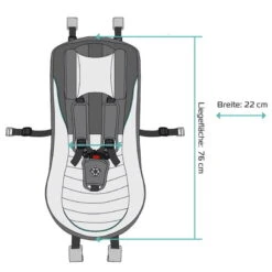 Qeridoo Babyschale Dunkelgrau Für Babytransport Passend Für Kidgo Und Sportrex -Kinderreise Angebote Store qeridoo babyschale masse