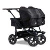 Tfk Duo 2 Kombi Kinderwagen Schwarz Luftrad-Set