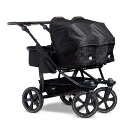 Tfk Duo 2 Kombi Kinderwagen Schwarz Luftkammer Radset