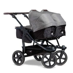 Tfk Duo 2 Kombi Kinderwagen Premium Grau Luftkammer Radset
