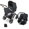 ABC Design Salsa 4 Kinderwagen Bundle Storm Mit Cybex Aton 5 Und Adapter