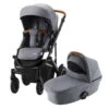 Britax Smile 3 Kinderwagen Frost Grey Essential Set GRATIS Babywanne