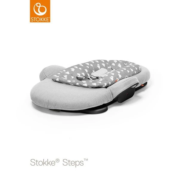 Stokke® Steps™ Bouncer Grey Clouds Gestell Schwarz Passend Zum Hochstuhl Zum Toppreis 2 Stokke® Steps™ Bouncer Grey Clouds Gestell Schwarz Passend Zum Hochstuhl Zum Toppreis – Bild 2