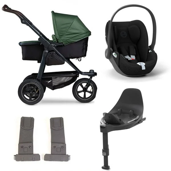 Tfk Mono 2 Kinderwagen Bundle Olive Luftrad | CYBEX Cloud T I-Size + Base + Adapter 1 Tfk Mono 2 Kinderwagen Bundle Olive Luftrad | CYBEX Cloud T I-Size + Base + Adapter