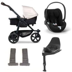 Tfk Mono 2 Kinderwagen Bundle Sand Luftkammer CYBEX Cloud T I-Size + Base + Adapter