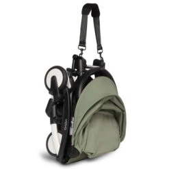 BABYZEN™ YOYO² 6+ Buggy Olive Gestell White 5 BABYZEN™ YOYO² 6+ Buggy Olive Gestell White -Kinderreise Angebote Store yoyo 2 6 folded 3 4 white frame olive web